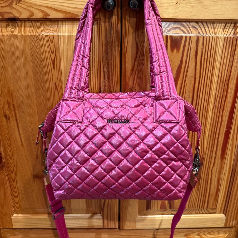 MZ Wallace Sutton Deluxe Medium Peony Pearl NWT $265